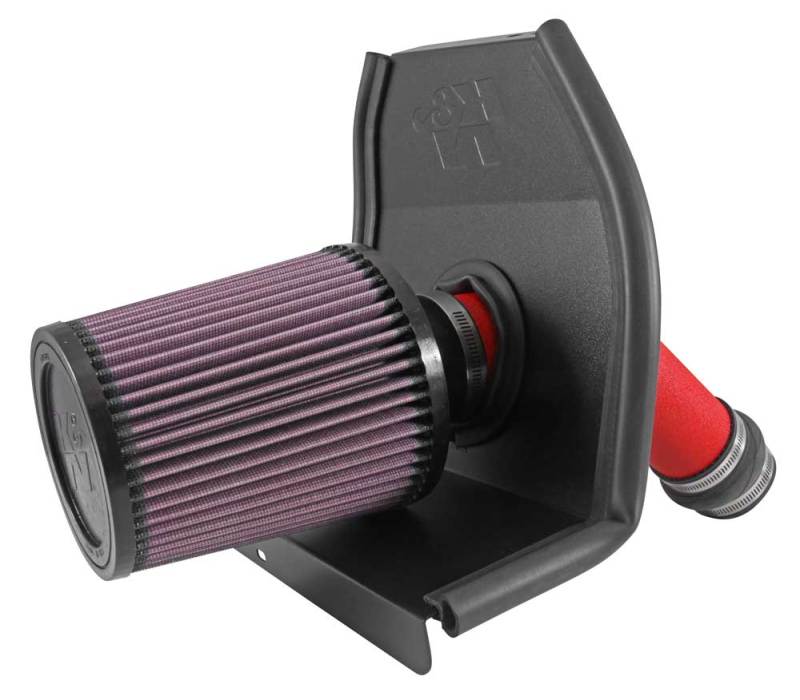 K&N 2015 Subaru WRX-STI 2.5L H4 Red Typhoon Short Ram Intake (knn69-8007TWR)