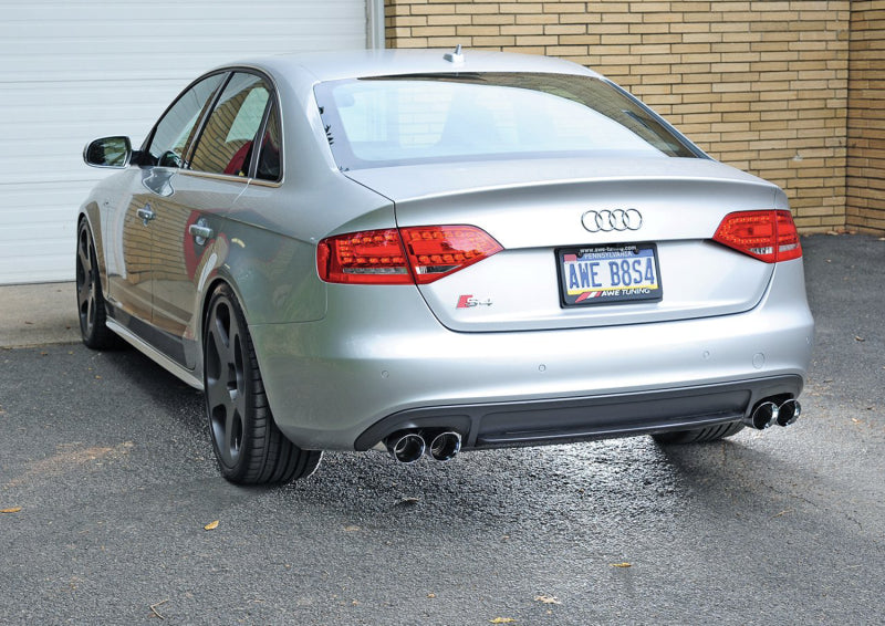 AWE Tuning Audi B8 / B8.5 S4 3.0T Touring Edition Exhaust - Chrome Silver Tips (90mm) - photo 2