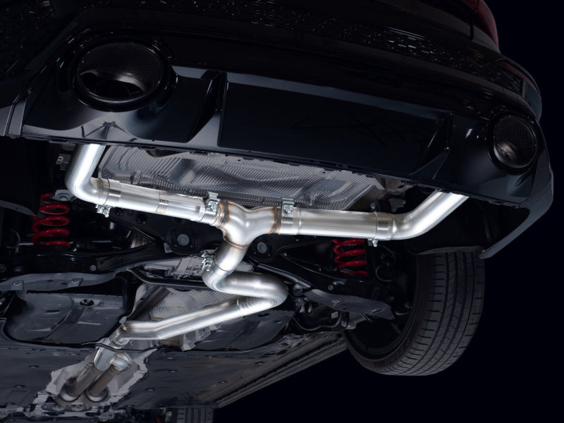 AWE Tuning Audi 2022-2023 8Y RS3 Cat-Back Track Edition Exhaust System - No Tips - photo 2