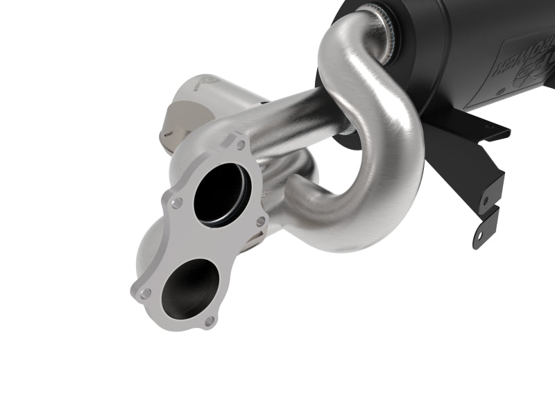 aFe MACH Force-Xp 2.25in-2.5in 304 Stainless Steel Exhaust Cat-Back 2020-2022 Porsche Cayman GT4 (718) - Polished Tips - photo 3