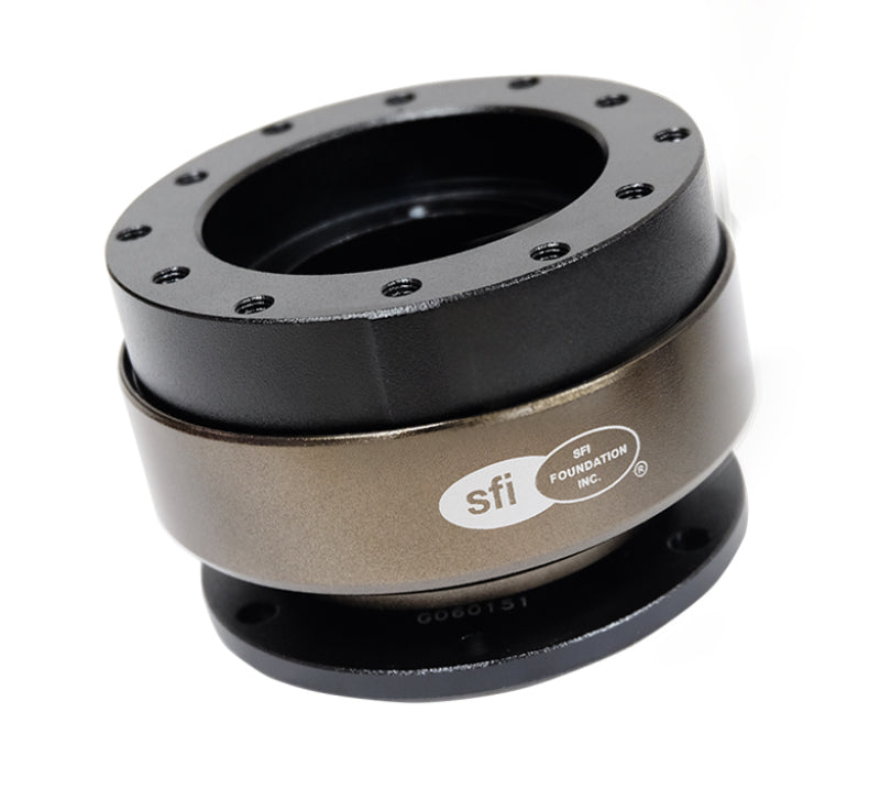 NRG Quick Release Gen 2.0 - Black Body / Chrome Ring SFI Spec 42.1 (SRK-200-1BK) - photo 2