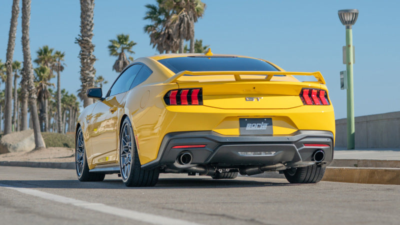 Borla 2024 Ford Mustang GT 5.0L V8 without Active Exhaust ATAK Axle-Back Exhaust System - Black Chrome - photo 3