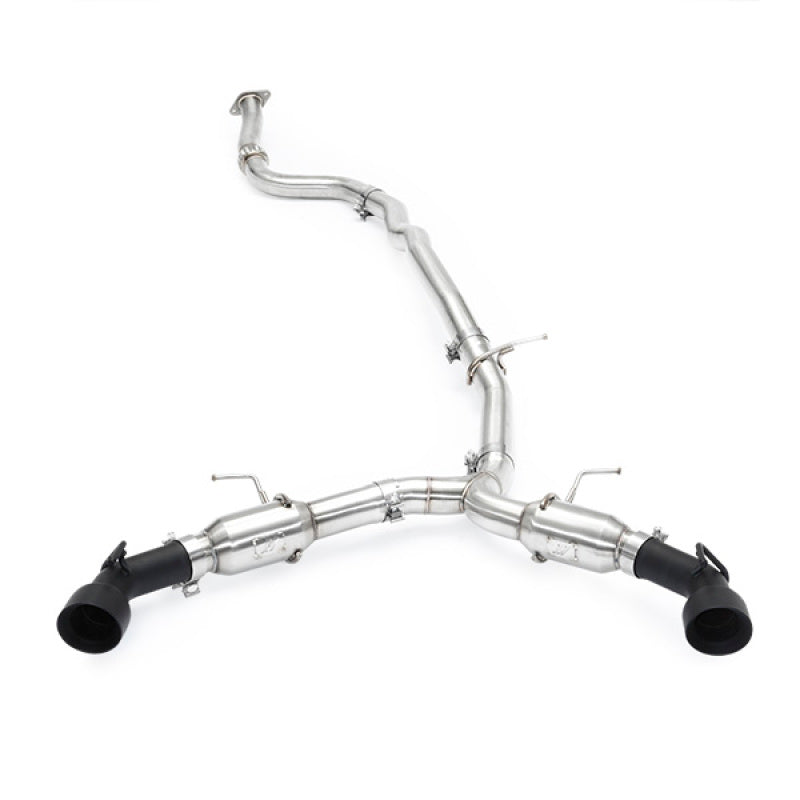 Mishimoto 2016+ Chevrolet Camaro 2.0T Dual Black Tip Cat-Back Exhaust - photo 4