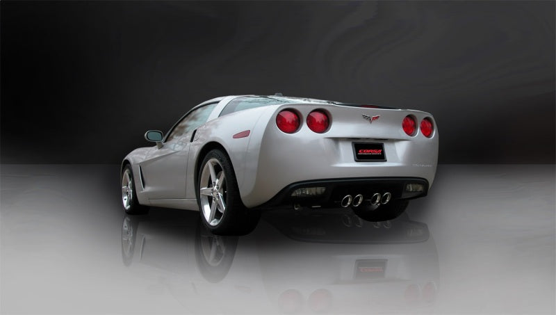 CORSA Performance 2009-2013 Chevrolet Corvette C6 6.2L V8 LS3 (Manual) 2.5in Sport Cat-Back Exhaust - photo 3