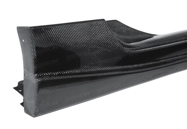 Seibon 2009-2010 Nissan 370Z NS Carbon Fiber Side Skirts - photo 5
