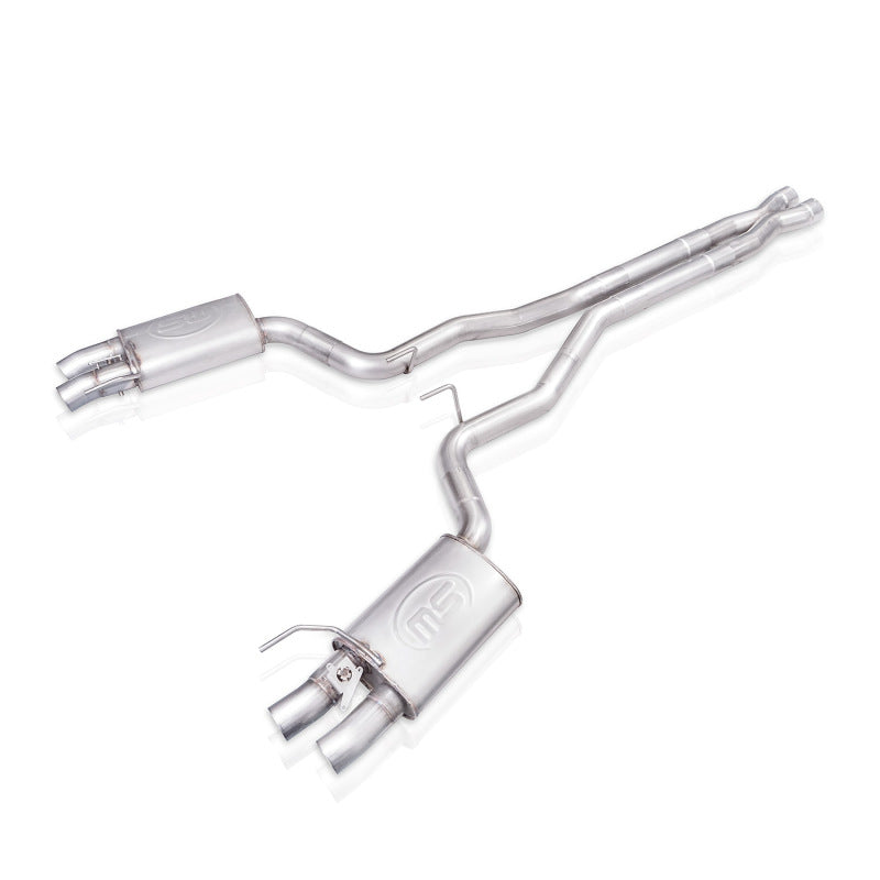 Stainless Works 2015+ Ford Shelby GT350 Redline Performance Connect X-Pipe Cat-Back Exhaust with Valves - photo 6