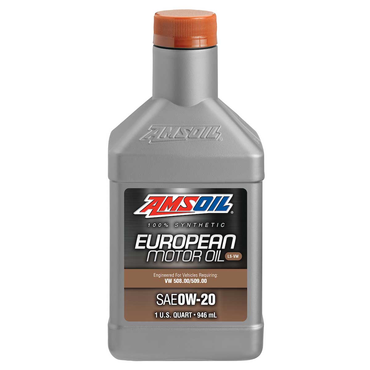 AMSOIL 0W-20 LS-VW 100% Synthetic European Motor Oil, 1 Quart