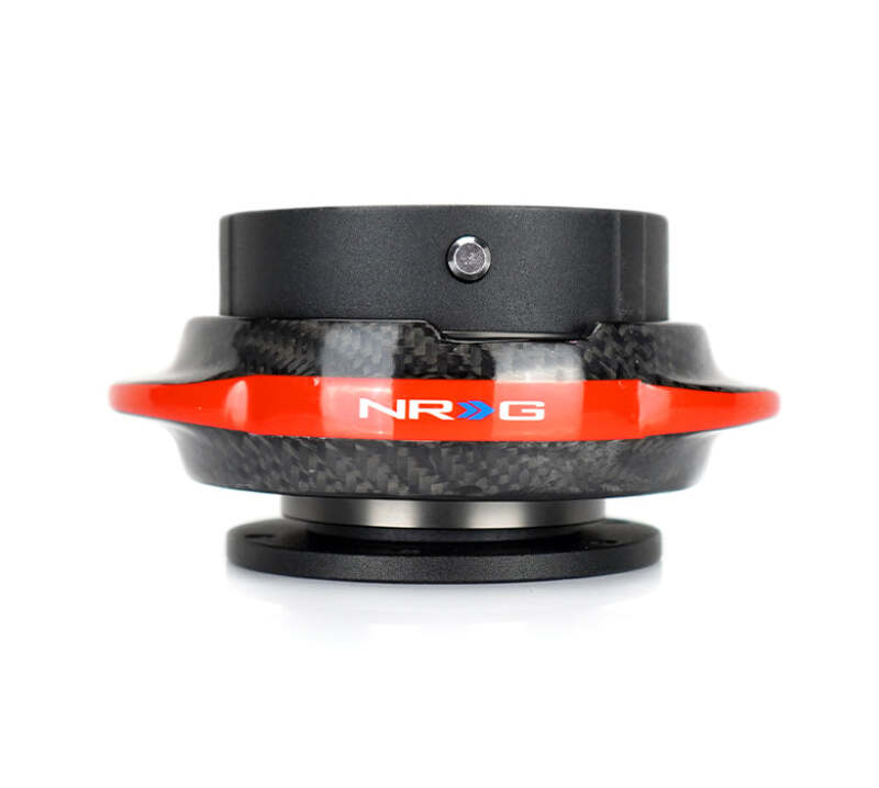 NRG Quick Release Gen 2.2 - Black Body / Carbon Fiber Red Ring (SRK-220BK-CF/RD) - photo 2