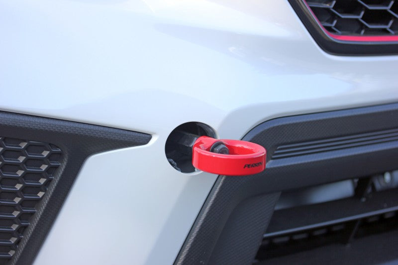 Perrin 18-21 Subaru WRX & STI / 13-25 BRZ / 17-20 Toyota 86 Tow Hook Kit (Front) - Red (PSP-BDY-235RD) - photo 7