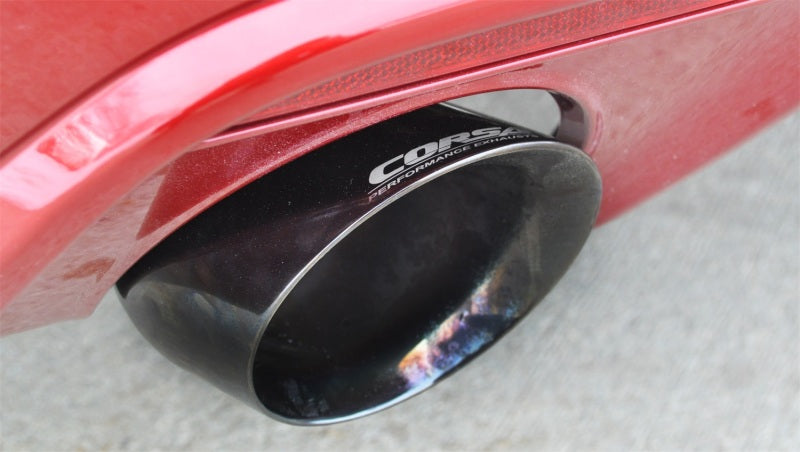 CORSA Performance 2015-2017 Ford Mustang GT Fastback 5.0 3in Xtreme Cat-Back Exhaust with Dual Black 4.5in Tips - photo 2