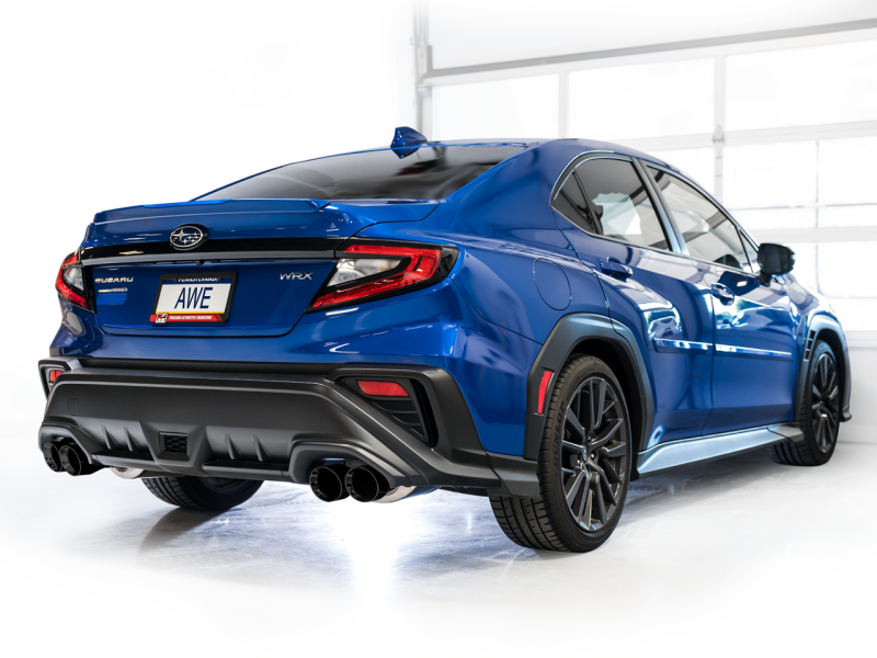 AWE Tuning 2022-2025 Subaru VB WRX Touring Edition Axle-Back Exhaust - Diamond Black Tips - photo 3