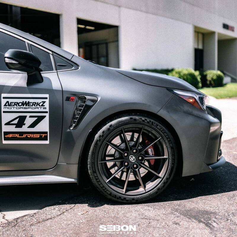 Seibon 2023 Toyota GR Corolla Carbon Fiber Fender Vents - photo 5