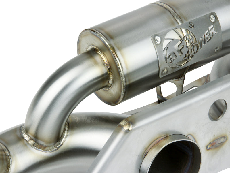 aFe Power MACH Force-Xp 304 Stainless Secondary Muffler Delete Pipe 2014-2019 Porsche 911 GT3 3.8L/4.0L - photo 5
