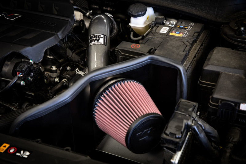 K&N 2022 Hyundai Elantra N 2.0L L4 Silver Typhoon Intake (knn69-5329TC) - photo 2