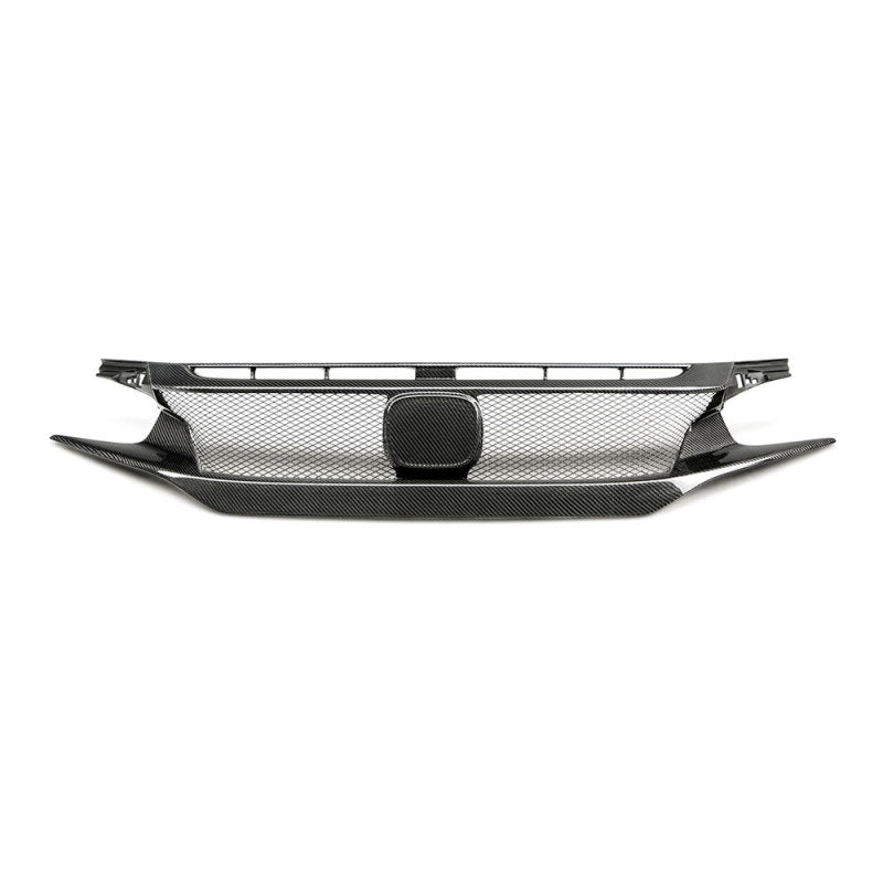 Seibon 2017-2018 Honda Civic Type R CV-Style Carbon Fiber Front Grill - photo 2