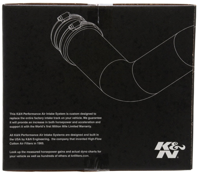 K&N 2019-2020 Hyundai Veloster L4-2.0L F/I Turbo Typhoon Performance Air Intake System (knn69-5324TS) - photo 4