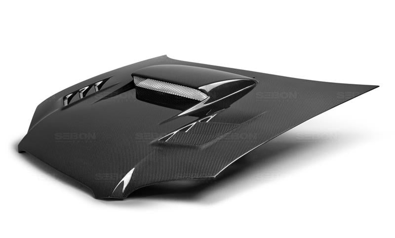 Seibon 2004-2005 Subaru WRX/STI CWII Carbon Fiber Hood - photo 2