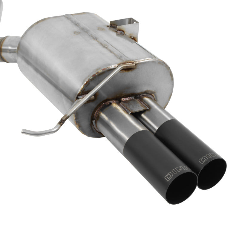 Dinan 2008-2013 BMW M3 (E92/E93) Free Flow Axle-Back Exhaust System - Black Tips - photo 4