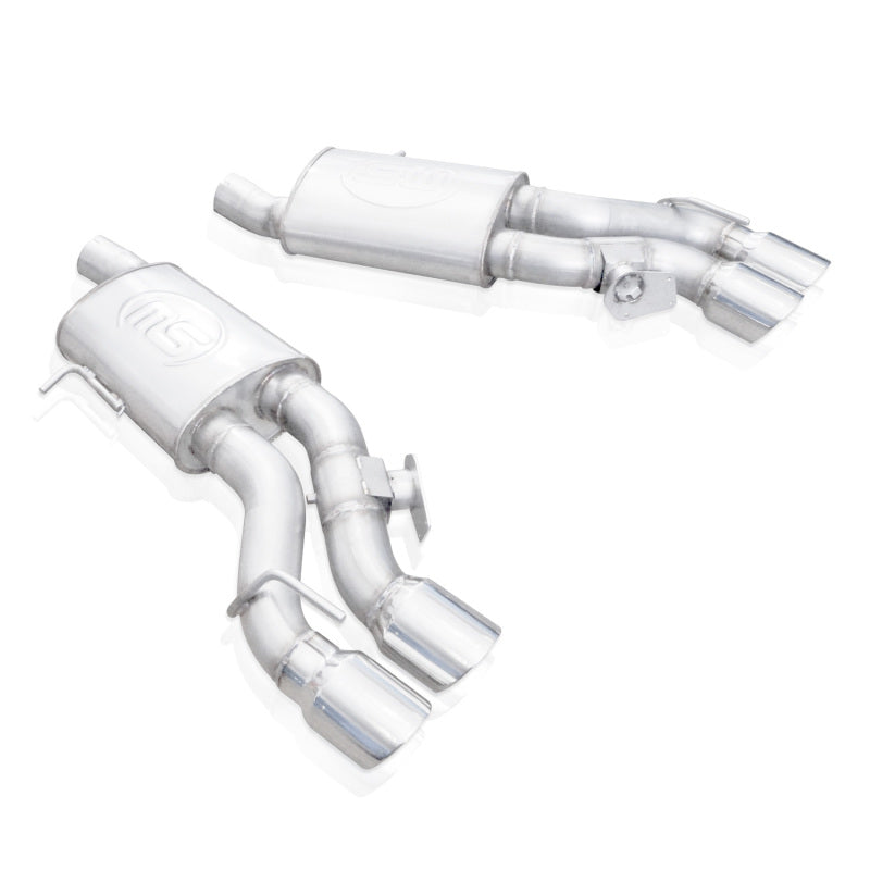 Stainless Works 2016-2018 Cadillac CTS-V Sedan Axle-Back System Dual-Mode Turbo Mufflers 4in Tips
