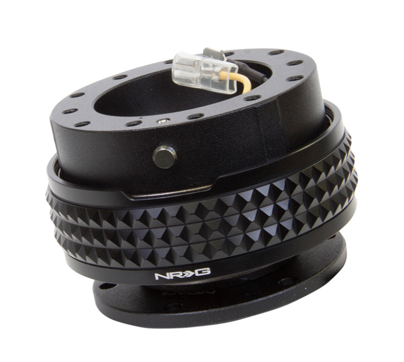 NRG Quick Release Kit - Pyramid Edition - Black Body / Black Pyramid Ring (SRK-210BK/BK)