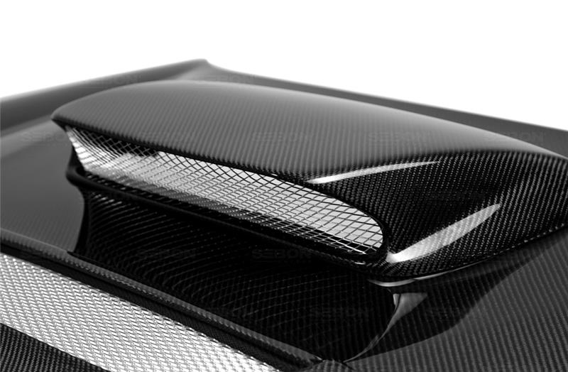 Seibon 2002-2003 Subaru WRX RC Carbon Fiber Hood - photo 3