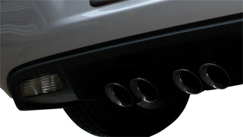 CORSA Performance 2009-2013 Chevrolet Corvette C6 6.2L V8 LS3 Manual Black Sport 3in Cat-Back - photo 2
