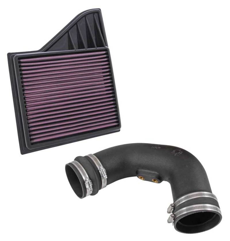 K&N 2011-2014 Ford Mustang GT 5.0L V8 Performance Intake Kit (knn57-2578) - photo 2