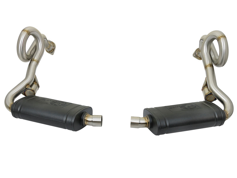 aFe MACH Force-Xp 2013-2015 Porsche Cayman S/Boxster S (981) H6-3.4L 2-2.5in. SS Cat-Back Exhaust System - photo 2