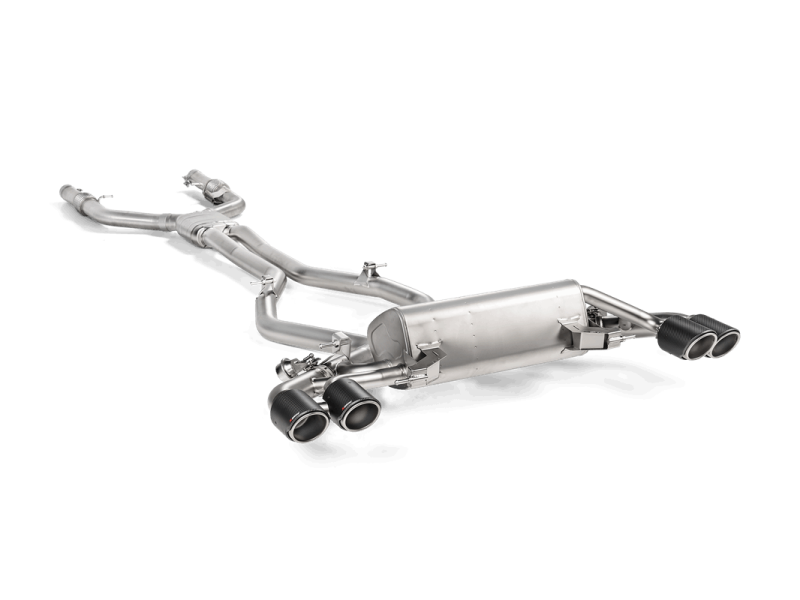 Akrapovic 2017-2019 Alfa Romeo Giulia Quadrifoglio Evolution Link Pipe Set (Titanium)