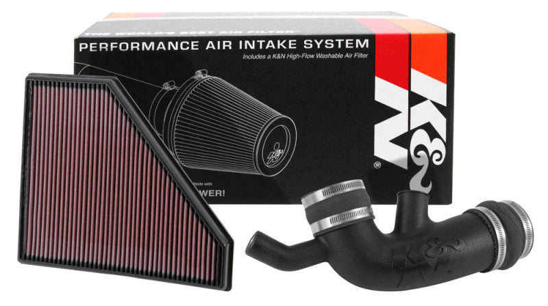 K&N 2016-2019 Chevrolet Camaro V6-3.6L Performance Intake Kit (knn57-3094) - photo 3