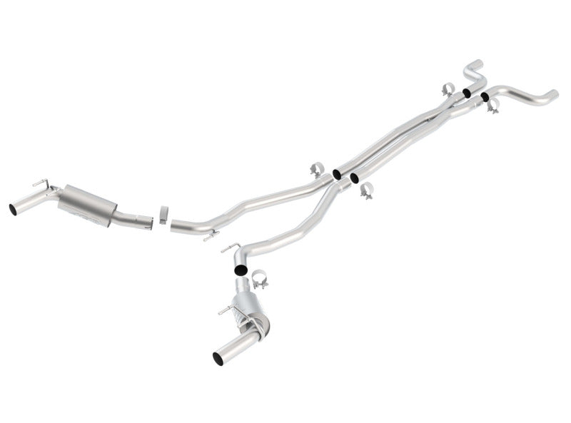 Borla 2010-2013 Chevrolet Camaro SS 6.2L V8 ATAK Cat-Back Exhaust Incl. X Pipe works with GFX Package