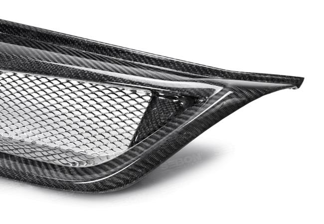 Seibon 2011-2013 Subaru Impreza/WRX/STI Carbon Fiber Front Grill - photo 4