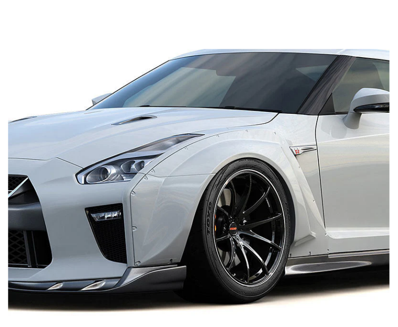 GReddy 2017+ Nissan GT-R R35 GRacer Full Wide-Body Aero Kit