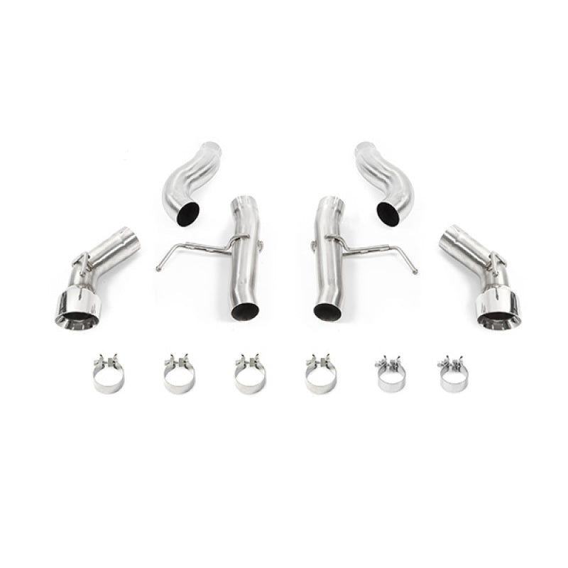 Mishimoto 2016+ Chevrolet Camaro 2.0T Dual-Tip Race Axle-Back Exhaust with Polished Tips
