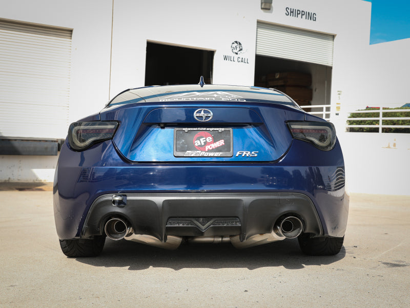 aFe Takeda 2017-2020 BRZ/FRS/86 2.5in 304 Stainless Steel Cat-Back Exhaust - photo 5