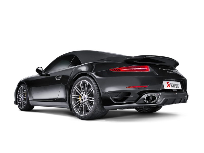 Akrapovic 2014-2015 Porsche 911 Turbo/Turbo S (991) Slip-On Line (Titanium) with Carbon Titanium Tips - photo 6