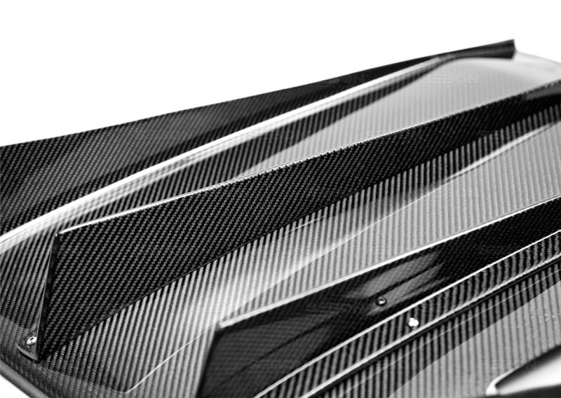Seibon 2006-2007 Subaru WRX Carbon Fiber Rear Diffuser - photo 4