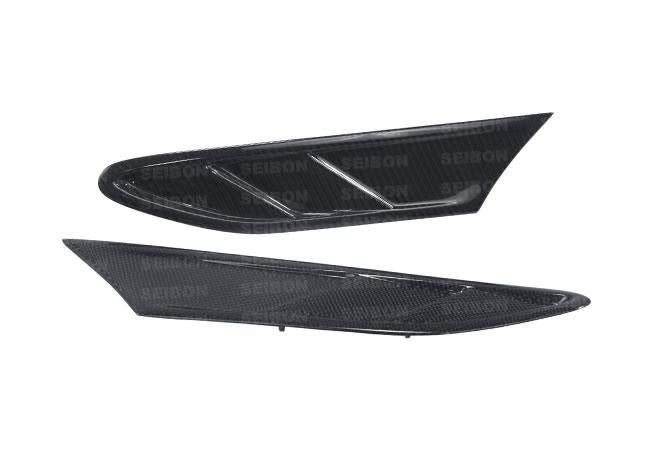 Seibon 2012-2013 Scion FR-S / Subaru BRZ FR Style Carbon Fiber Fender Ducts (Pair)