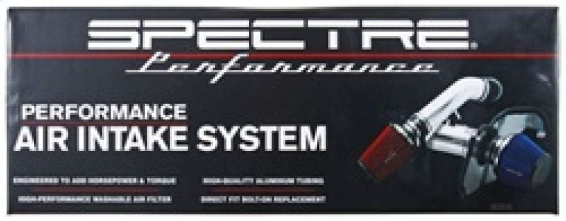 Spectre 2010-2012 Chevy Camaro V8-6.2L F/I Air Intake Kit - Clear Anodized w/Red Filter (spe9908) - photo 2