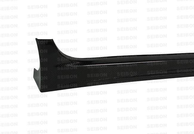 Seibon 2008-2010 Mitsubishi Evo X VR-style Carbon Fiber Side Skirts - photo 3