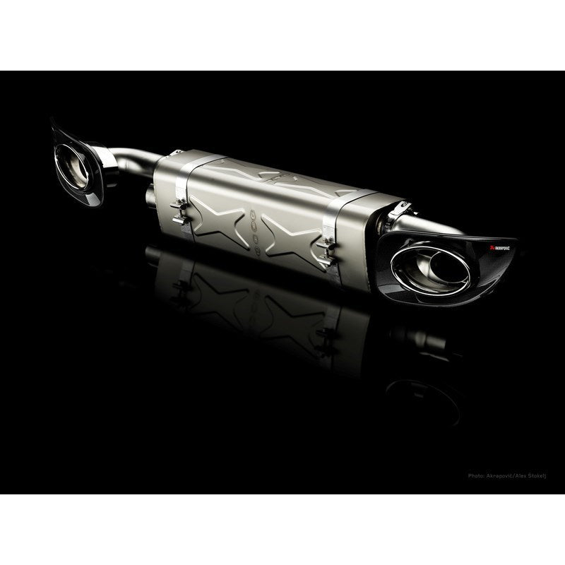 Akrapovic 2010-2013 Porsche 911 Turbo / Turbo S (997 FL) Slip-On Line (Titanium) with Titanium Tips - photo 6