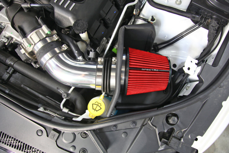 Spectre 2012-2018 Jeep Grand Cherokee V8-6.4L F/I Air Intake Kit - Polished w/Red Filter (spe9039) - photo 10