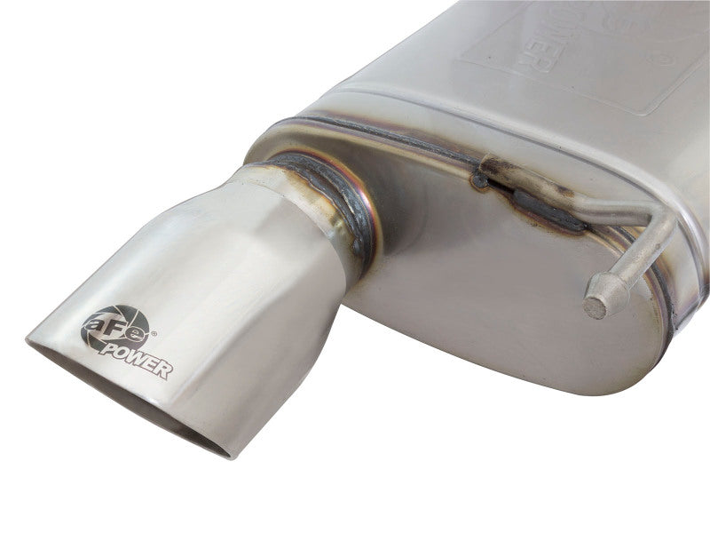 aFe MACH Force-Xp Exhausts Cat-Back 304 Stainless Steel Exhaust with Polished Tips 2015-2016 Ford Mustang EcoBoost 2.3L - photo 5