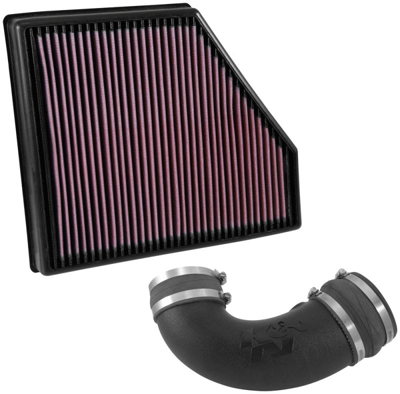 K&N 2016-2019 Chevrolet Camaro V8-6.2L Performance Intake Kit (knn57-3092)