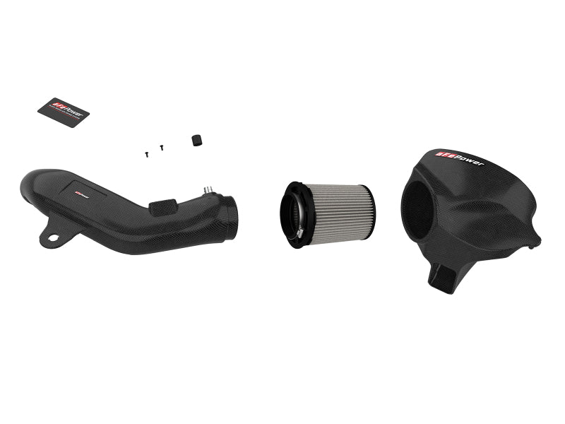 aFe Black Series Carbon Fiber CAIS w/PDS Filter 2016-2018 BMW M2 (F87) L6-3.0L (afe58-10004D) - photo 2