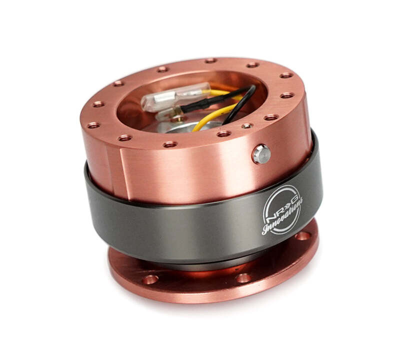 NRG Quick Release Gen 2.0 - Rose Blush Body / Titanium Chrome Ring (SRK-200RB)