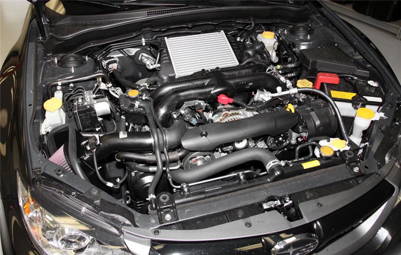 K&N 2008-2011 WRX/STi Black Typhoon Short Ram Intake (knn69-8004TTK) - photo 3