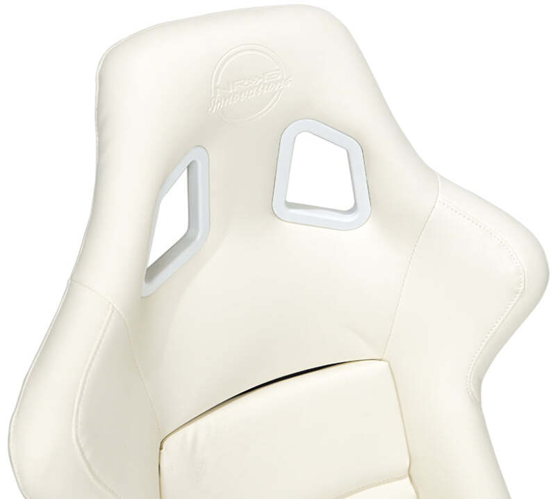 NRG FRP Bucket Seat White Vinyl Material (Large) (FRP-302WT-V) - photo 5