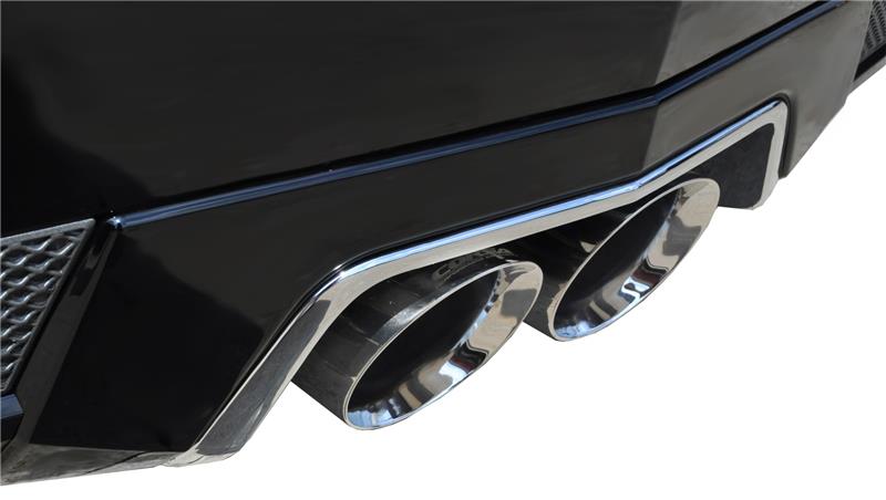 CORSA Performance 2011-2015 Cadillac CTS Coupe V 6.2L V8 Polished Sport Axle-Back Exhaust - photo 5