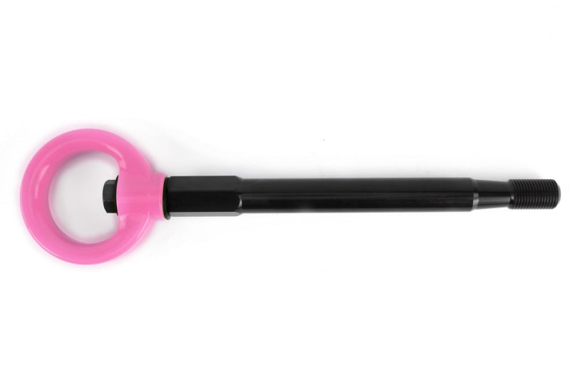 Perrin 08-14 Subaru WRX & STI / 08-11 Impreza / 05-09 Legacy Tow Hook Kit (Front) - Hyper Pink (PSP-BDY-231HP) - photo 3
